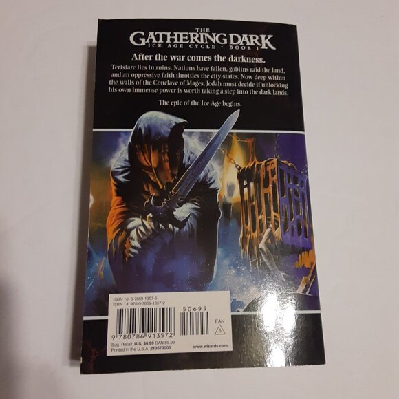 Magic The Gathering VTG 1999 The Gathering Dark: Ice Age Cycle Book 1 Paperback - Picture 2 of 5